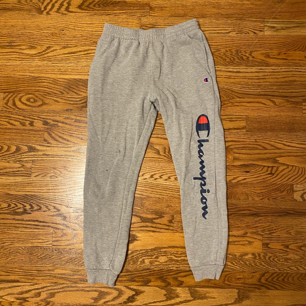 Kids Large champion sweatpants joggers
